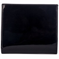 Кожаный женский кошелек Smith and Canova 28611 Haxey (Black Patent)
