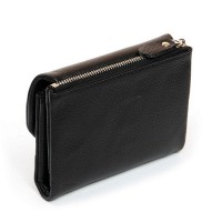 Женский кожаный кошелек Bright DR. BOND WS-239 black