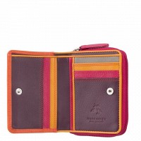 Кожаный кошелёк Visconti RB53 Hawaii с RFID (Orange Multi)