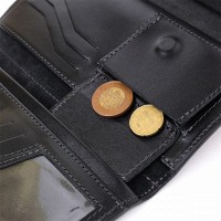 Кожаный женский кошелек ручной работы GRANDE PELLE 11647 