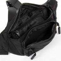 Мужская сумка на пояс Lanpad 83043 black