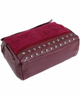 Женская бордовая сумка TRAUM 7218-11