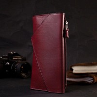 Кожаный женский кошелек ручной работы GRANDE PELLE 11647 