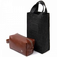 Мужская кожаная косметичка GRANDE PELLE 11416