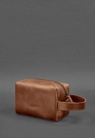 Кожаная косметичка-несессер 5.0 Светло-коричневый Crazy Horse BN-CB-5-K-KR