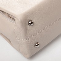 Женская кожаная сумка ALEX RAI 8942-9 l.beige