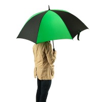 Механический зонт-гольфер Fulton Cyclone S837 Black Green (Черный/зеленый)