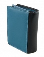 Женское кожаное портмоне Visconti rb40 blue m