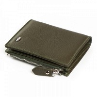 Женский кожаный кошелек Classik  DR. BOND WN-23-10 green