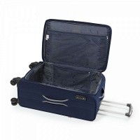 Чемодан средний 4 колеса Gabol Zambia Blue М 924623