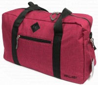 Сумка дорожная 21 л Wallaby 2550 burgundy  бордовая