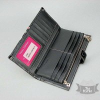 Кошелек кожаный женский цветной Velina Fabbiano с необычным рисунком
