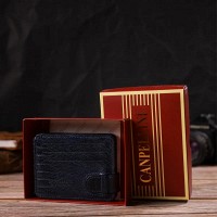 Мужской кожаный зажим для купюр CANPELLINI 21942 