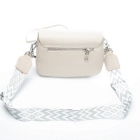 Женская кожаная сумка ALEX RAI 3230 beige