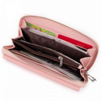 Женский кожаный кошелек ST Leather  19297 Розовый