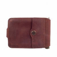 Зажим для купюр Hi Art MC-01/1 Shabby Сognac