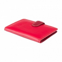 Кожаная обложка для паспорта Visconti rb75 red m