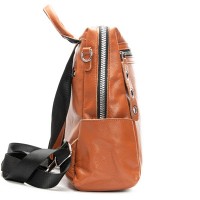 Женский кожаный рюкзак ALEX RAI 8781-9 camel