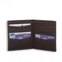 Кожаный мужской кошелек Smith and Canova 92410 Romano (Brown)