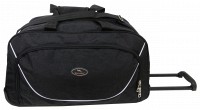 Дорожная сумка на колесах 57 л Wallaby 10428-2 черная