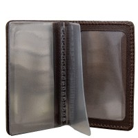 Кожаная обложка для документов DNK LEATHER dnk-minidoc-r-colf