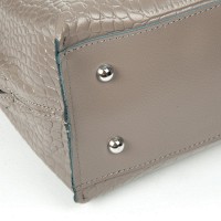 Женская кожаная сумка ALEX RAI 8815 khaki croco