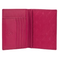 Обложка для документов из кожи Visconti 2201 Polo (Fuchsia)