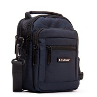 Мужская небольшая сумка через плечо и пояс Lanpad 82065 blue
