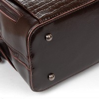 Женский кожаный рюкзак ALEX RAI 8629 brown