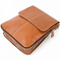 Мужская кожаная сумка через плечо Vintage 20830