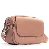 Женский молодежный кожаный клатч ALEX RAI 3904 pink