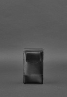 Набор женских кожаных сумок BlankNote  Mini поясная/ кроссбоди черные - BN-BAG-38-G