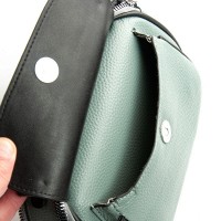 Женский молодежный кожаный клатч ALEX RAI 29052 blue