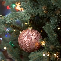 Шар новогодний Yes! Fun d-10 см, розовый 973858