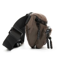 Мужская сумка на пояс Lanpad 83043 brown