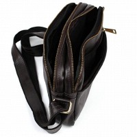 Мужская кожаная сумка через плечо TARWA GC-0745-3md