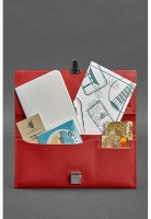 Женский кожаный тревел-кейс BlankNote Journey 2.0 Красный BN-TK-2-RED