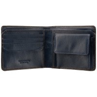 Мужской  кожаный кошелек Visconti AT60 Arthur c RFID (Burnish Blue)