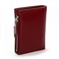 Женский кожаный кошелек Classik  DR. BOND WN-23-11 wine-red
