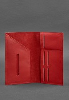 Женский кожаный тревел-кейс BlankNote 3.1 Красный BN-TK-3-1-RED