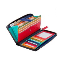 Женский кошелек-клатч Visconti Iris sp33 blk m