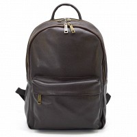 Мужской рюкзак из кожи и канваса TARWA GC-7273-3md