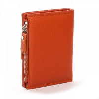 Женский кожаный кошелек Classik  DR. BOND WN-23-11 orange
