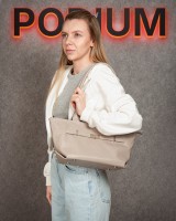 Женская кожаная сумка ALEX RAI 5002-9 khaki