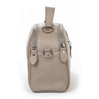Женский молодежный кожаный клатч ALEX RAI 2906 L-grey