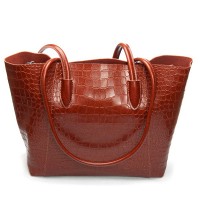 Женская кожаная сумка через плечо ALEX RAI 9349 camel