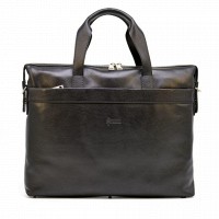 Мужской кожаный черный портфель TARWA ta-0042-4lx
