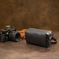 Мужская кожаная косметичка GRANDE PELLE 11507