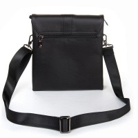 Мужская кожаная сумка через плечо BRETTON 5299-3 black