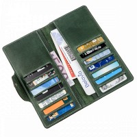 Женский кошелёк из винтажной кожи SHVIGEL 16179